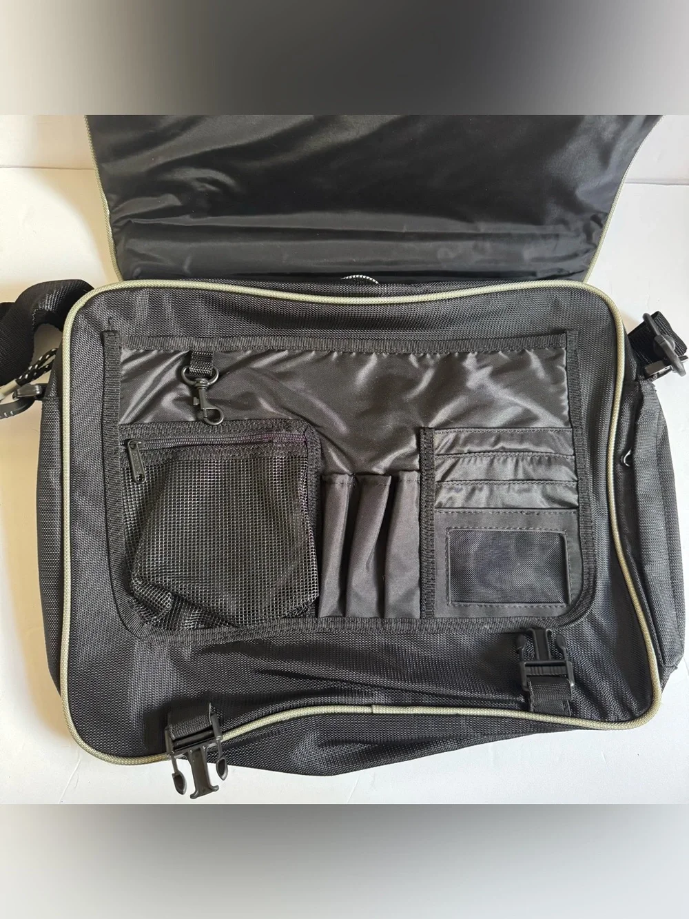 Vtg GREAT Gang Resistance Training Gemline Messenger Laptop Bag Briefcase